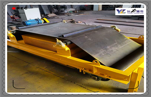 自卸式風(fēng)冷電磁除鐵器 自卸式風(fēng)冷電磁除鐵器