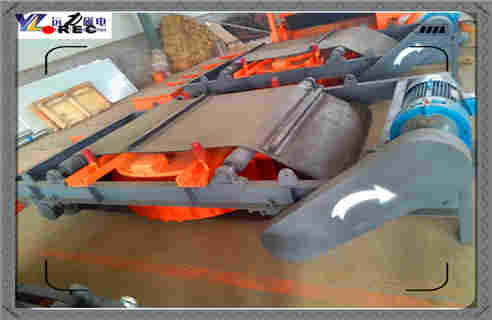 自卸式電磁除鐵器，RCDD-6自卸式電磁除鐵器_國(guó)家標(biāo)準(zhǔn)_RCDD-6自卸式電磁除鐵器配件_型號(hào)及工作視頻