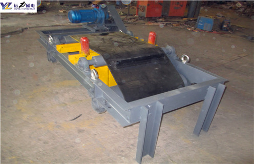 皮帶式除鐵器，福建皮帶式除鐵器工作原理調(diào)整方法_福建皮帶式除鐵器工作原理跑偏原因及如何調(diào)_刮板價(jià)格