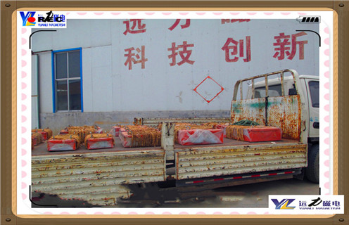 永磁除鐵器，江蘇RCYB-5永磁除鐵器杠桿脫磁知識參數(shù)_內(nèi)部磁塊安裝方法_江蘇RCYB-5永磁除鐵器杠桿脫磁型號價格 