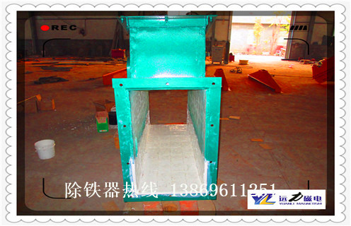 管道除鐵器，湖北管道除鐵器圖片_遠(yuǎn)力湖北管道除鐵器圖片應(yīng)用安裝示意圖型12000高斯_可定制工作原理