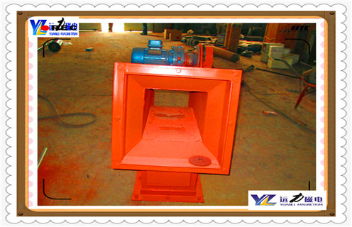 管道除鐵器，陜西抽屜式管道除鐵器_陜西抽屜式管道除鐵器廠家應(yīng)用安裝示意圖型12000高斯_可定制工作原理