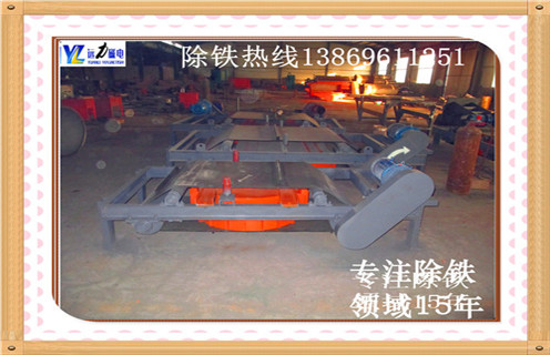 電磁自卸除鐵器，山西電磁自卸式除鐵器廠家_山西電磁自卸式除鐵器廠家廠家配件_型號及工作視頻
