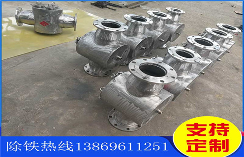 管道除鐵器，西藏管道除鐵器廠家_西藏管道除鐵器廠家通過量計算應用安裝示意圖型12000高斯_可定制工作原理