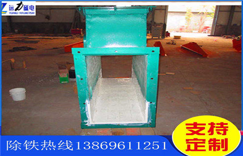 管道除鐵器，吉林鋰電管道除鐵器_遠(yuǎn)力吉林鋰電管道除鐵器哪家好安裝說明書12000高斯 可定制工作原理_安裝示意圖 